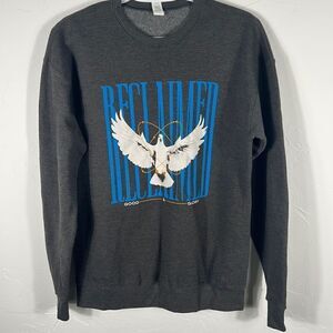 RECLAIMED Crewneck Sweater Sweatshirt - Women Sz S - EXCELLENT Condition